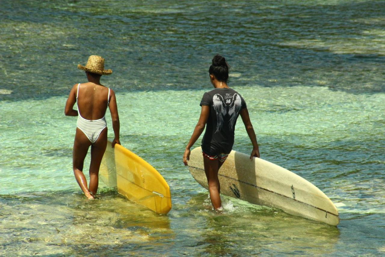 Triangle Hut Camp Fuego Siargao Hotel Catangnan Zewnętrze zdjęcie